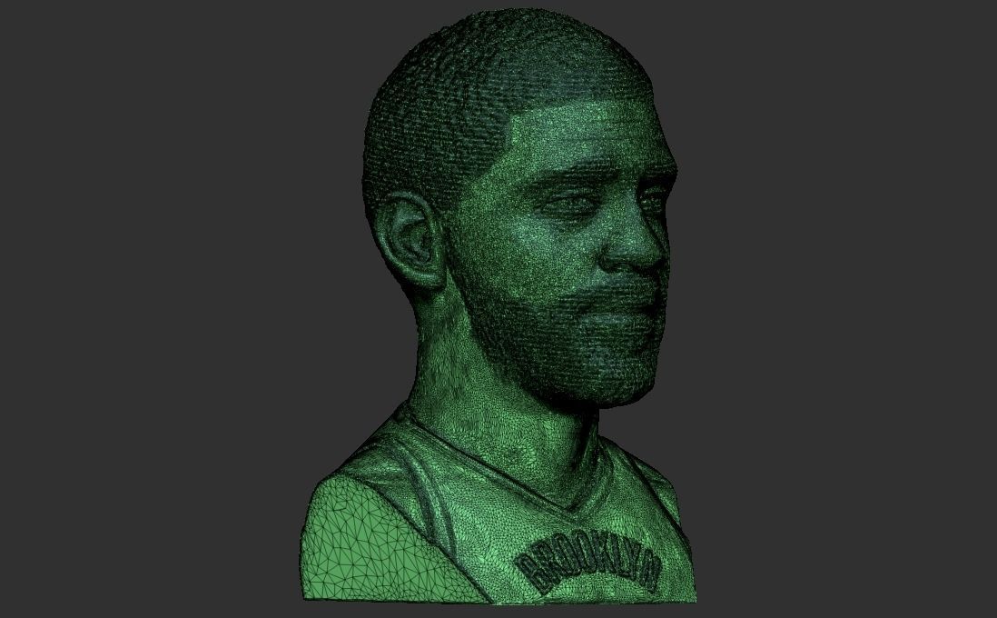 Kyrie Irving bust for 3D printing 3D print model_32
