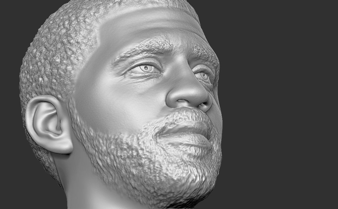 Kyrie Irving bust for 3D printing 3D print model_25
