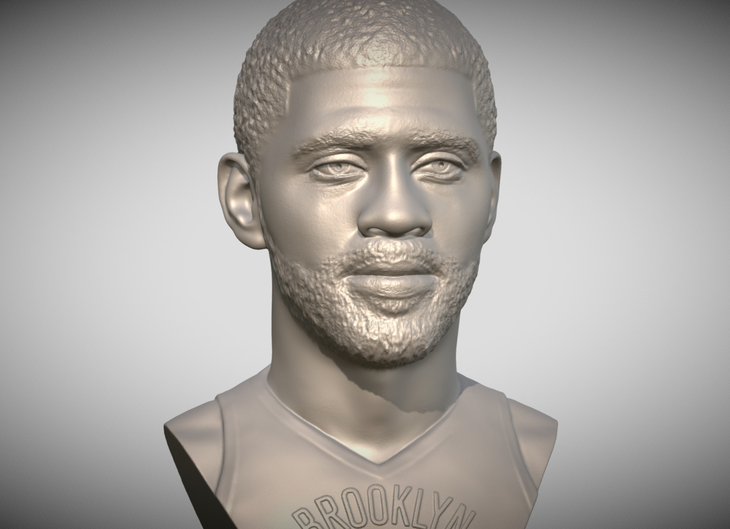 Kyrie Irving bust for 3D printing 3D print model_2