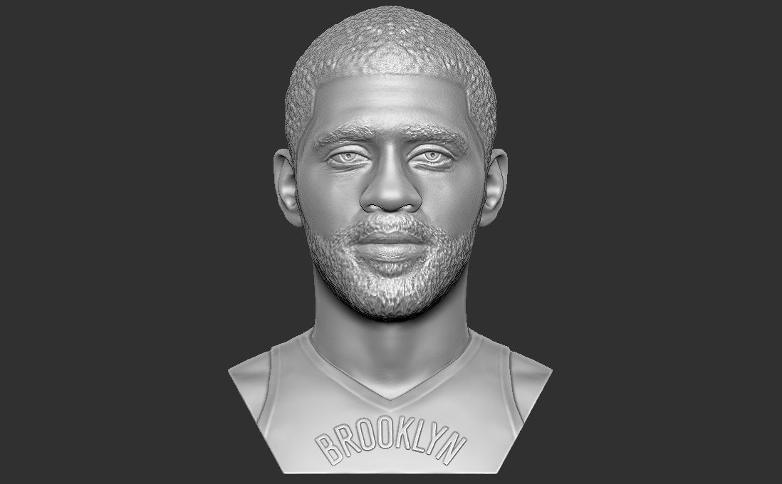 Kyrie Irving bust for 3D printing 3D print model_5