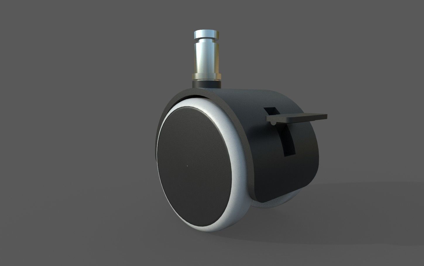 Caster Wheel M15 Low-poly 3D model_6