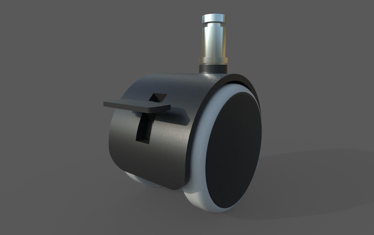 Caster Wheel M15 Low-poly 3D model_19