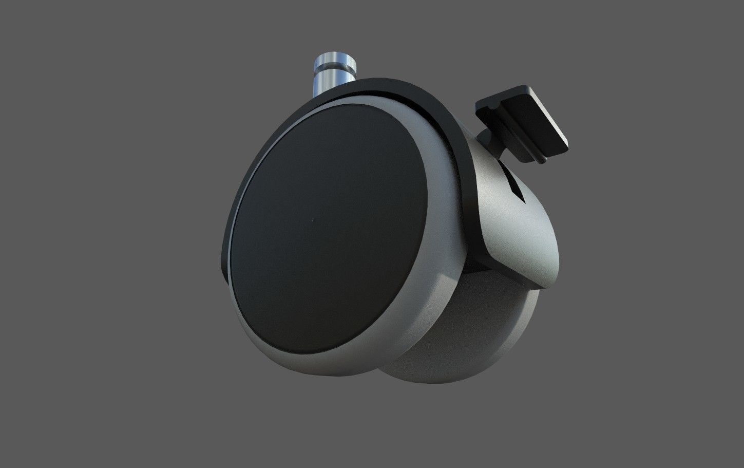 Caster Wheel M15 Low-poly 3D model_10