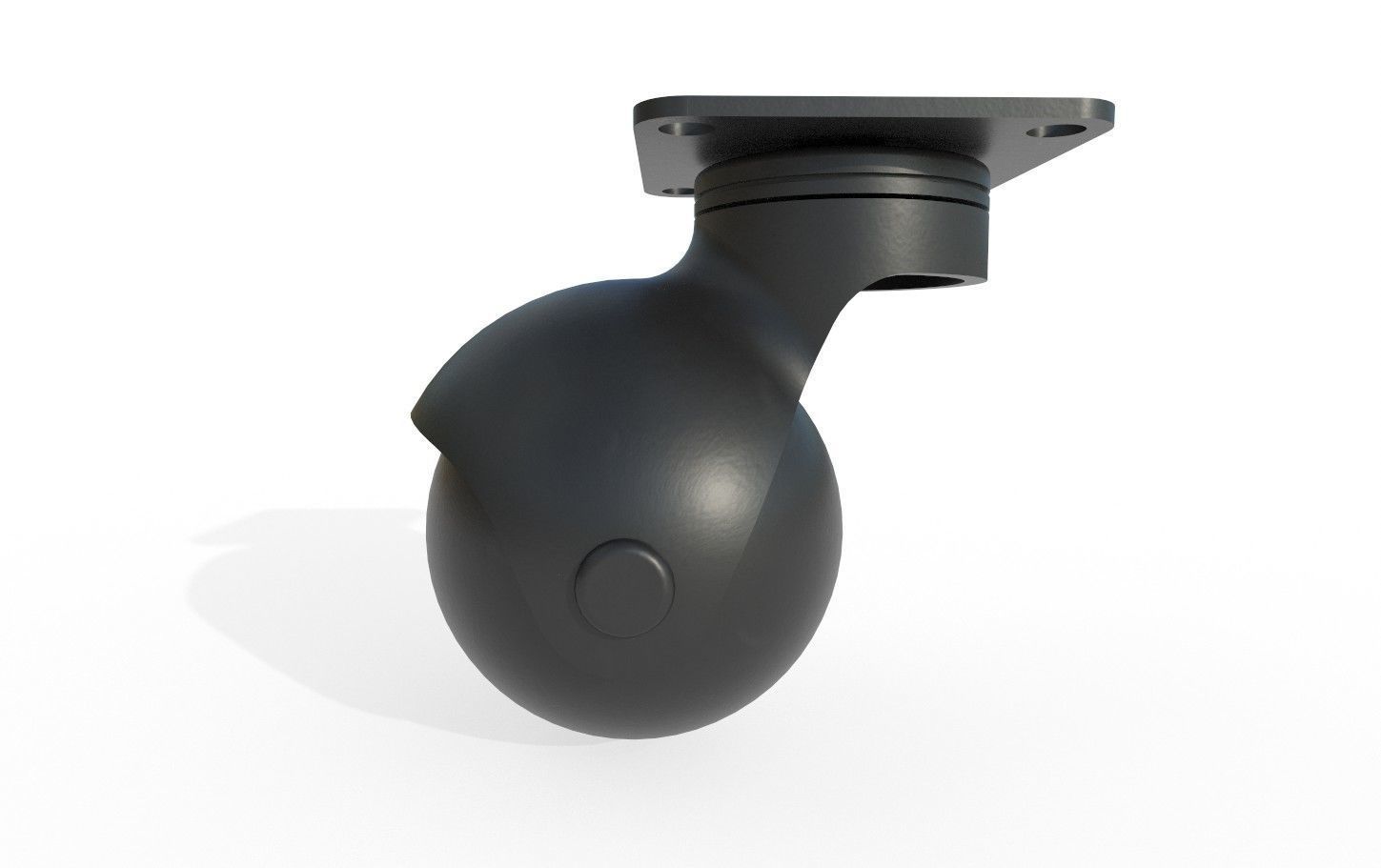 Caster Wheel M16 Low-poly 3D model_32