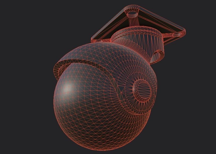 Caster Wheel M16 Low-poly 3D model_18