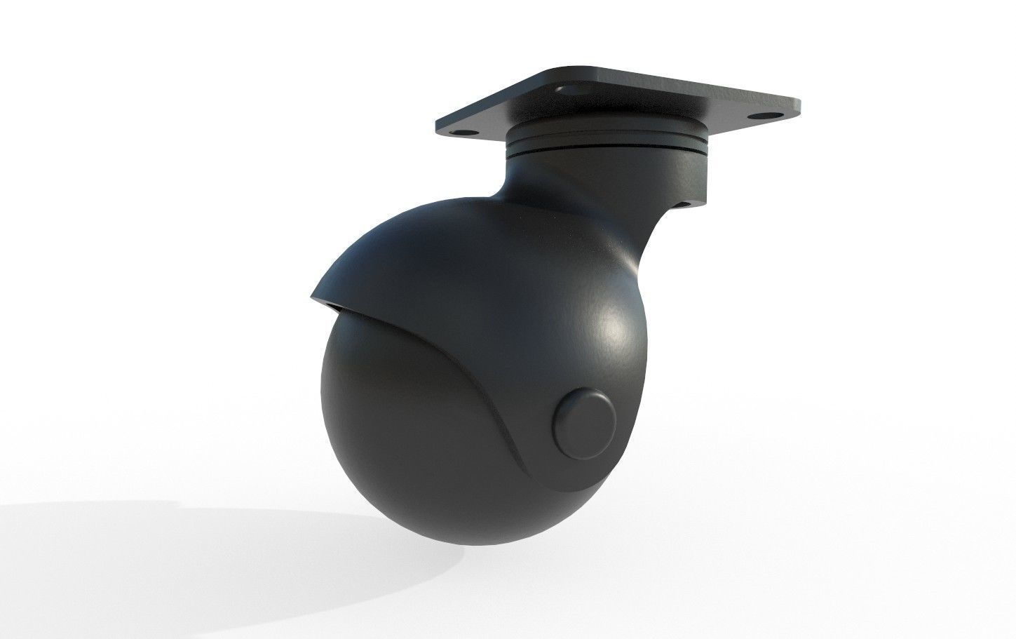 Caster Wheel M16 Low-poly 3D model_29