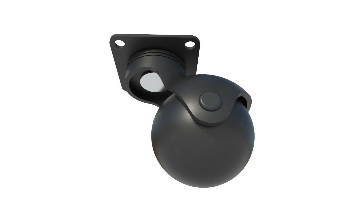 Caster Wheel M16 Low-poly 3D model_23