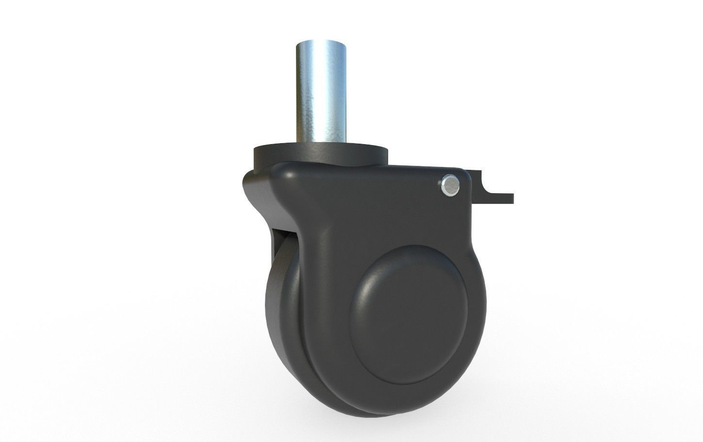 Caster Wheel MA Low-poly 3D model_7