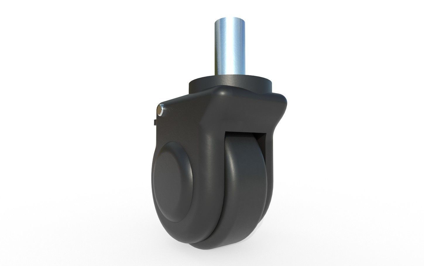 Caster Wheel MA Low-poly 3D model_4