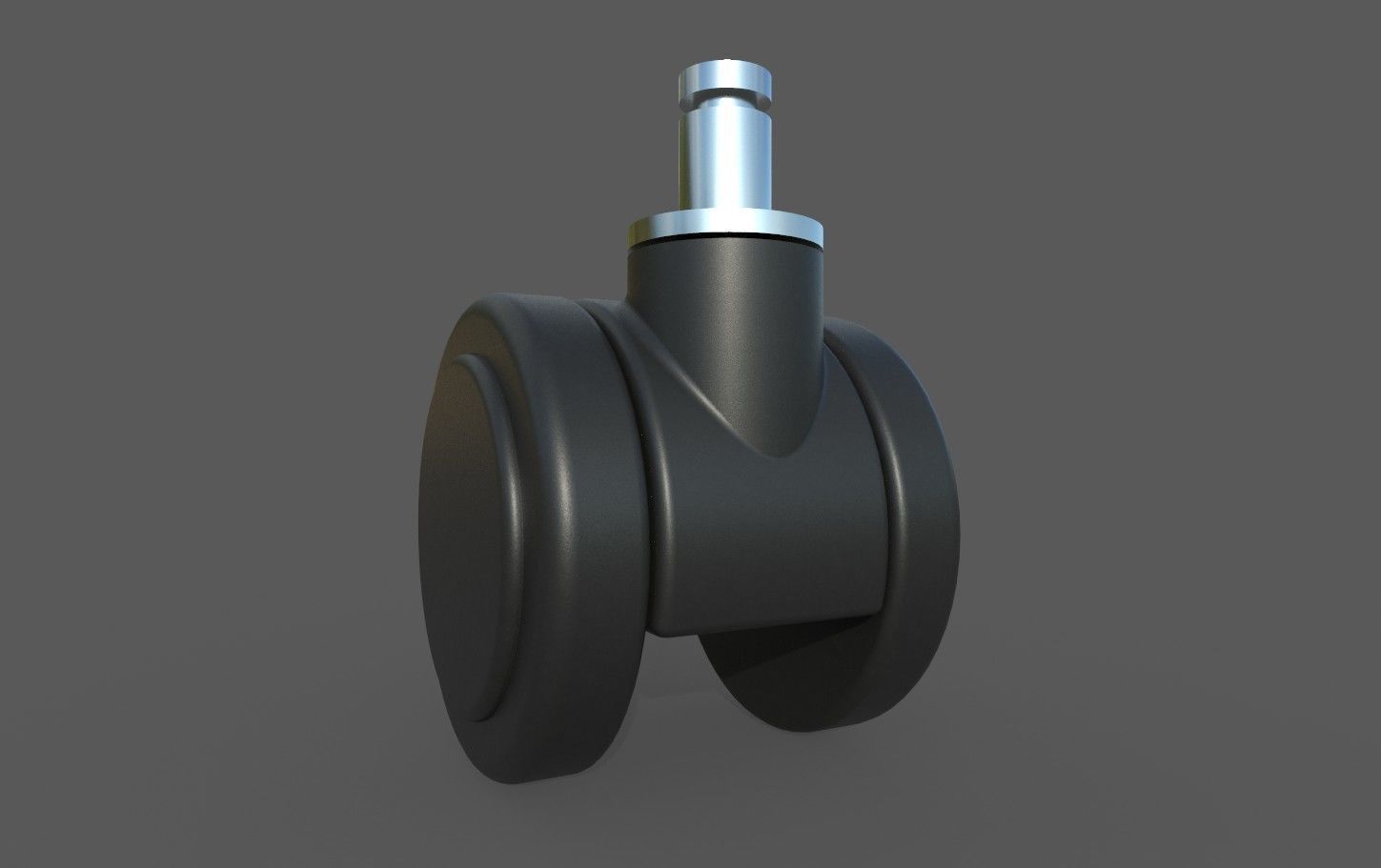 Caster Wheel MB Low-poly 3D model_22