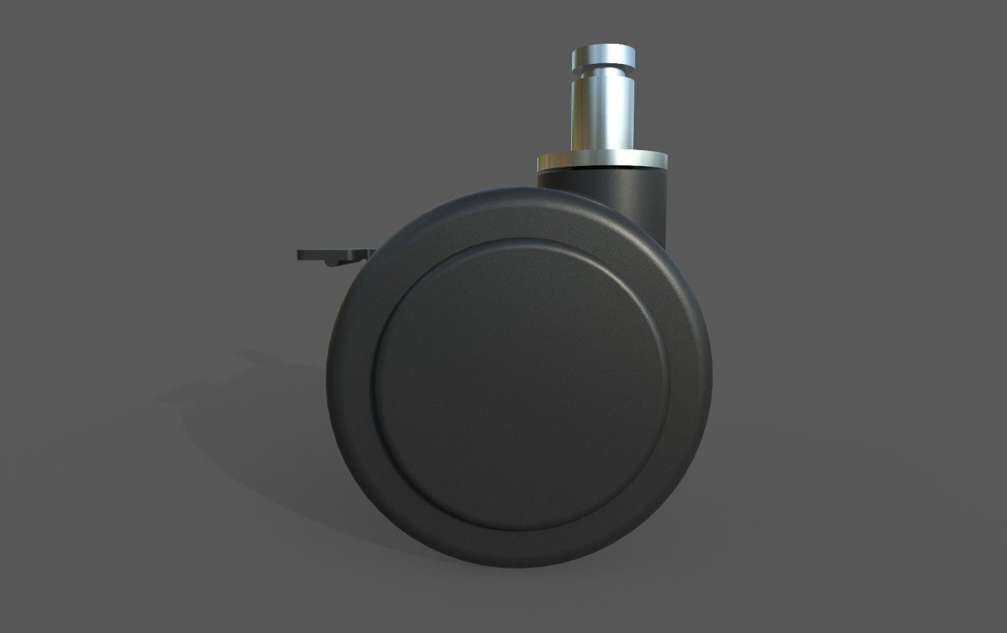 Caster Wheel MB Low-poly 3D model_30