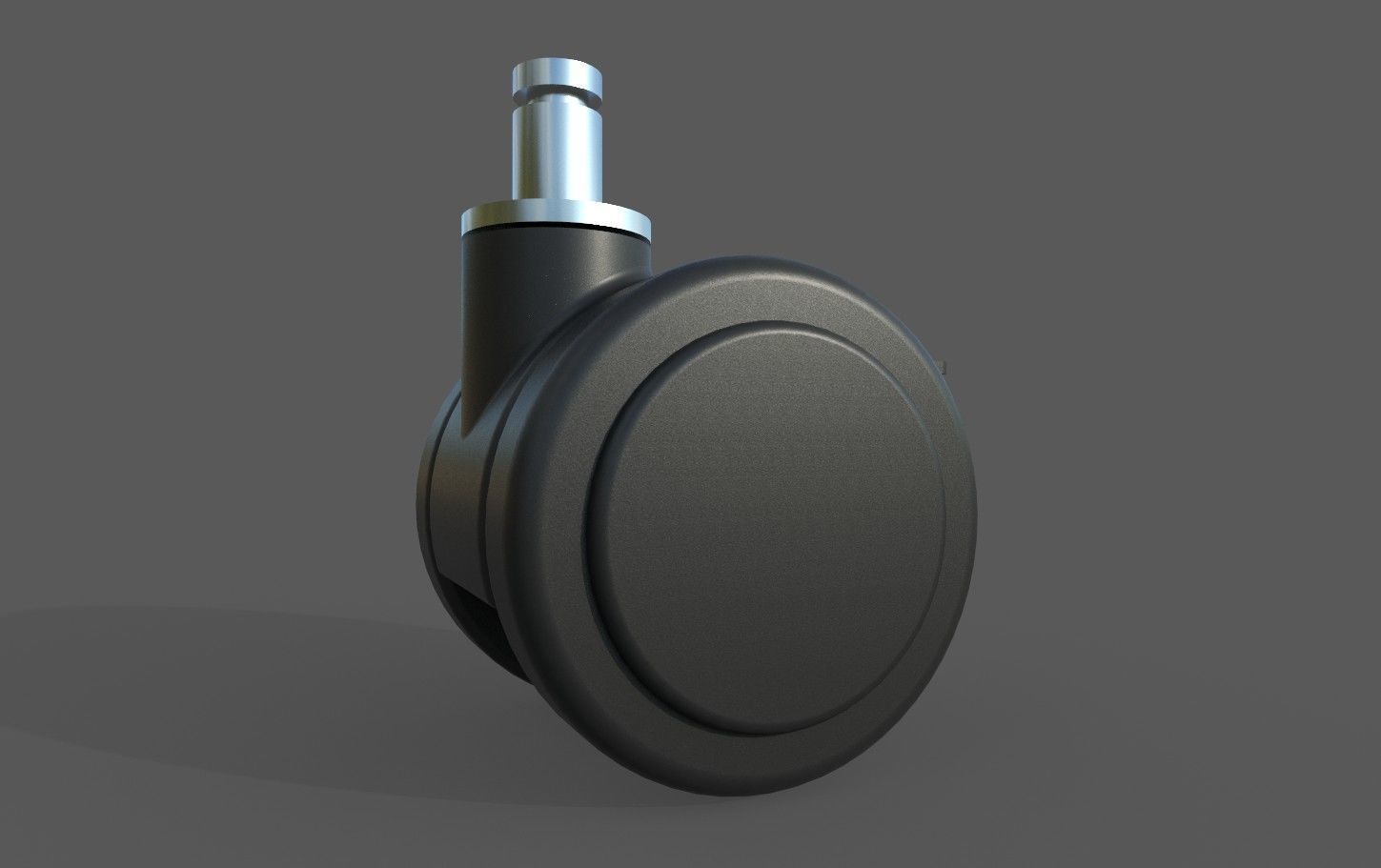 Caster Wheel MB Low-poly 3D model_8