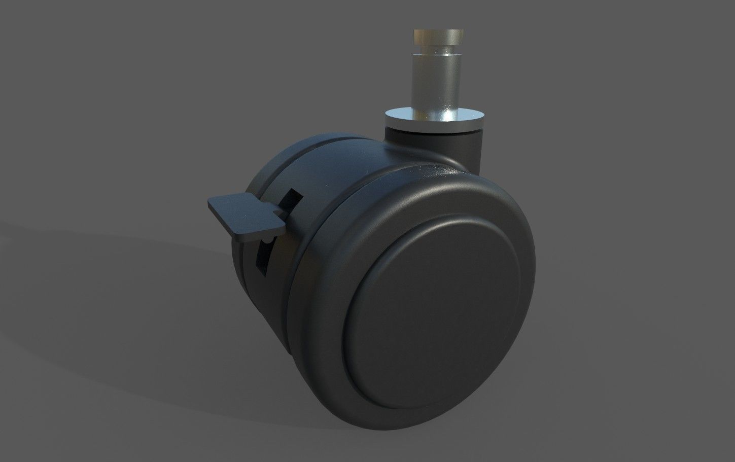 Caster Wheel MB Low-poly 3D model_37
