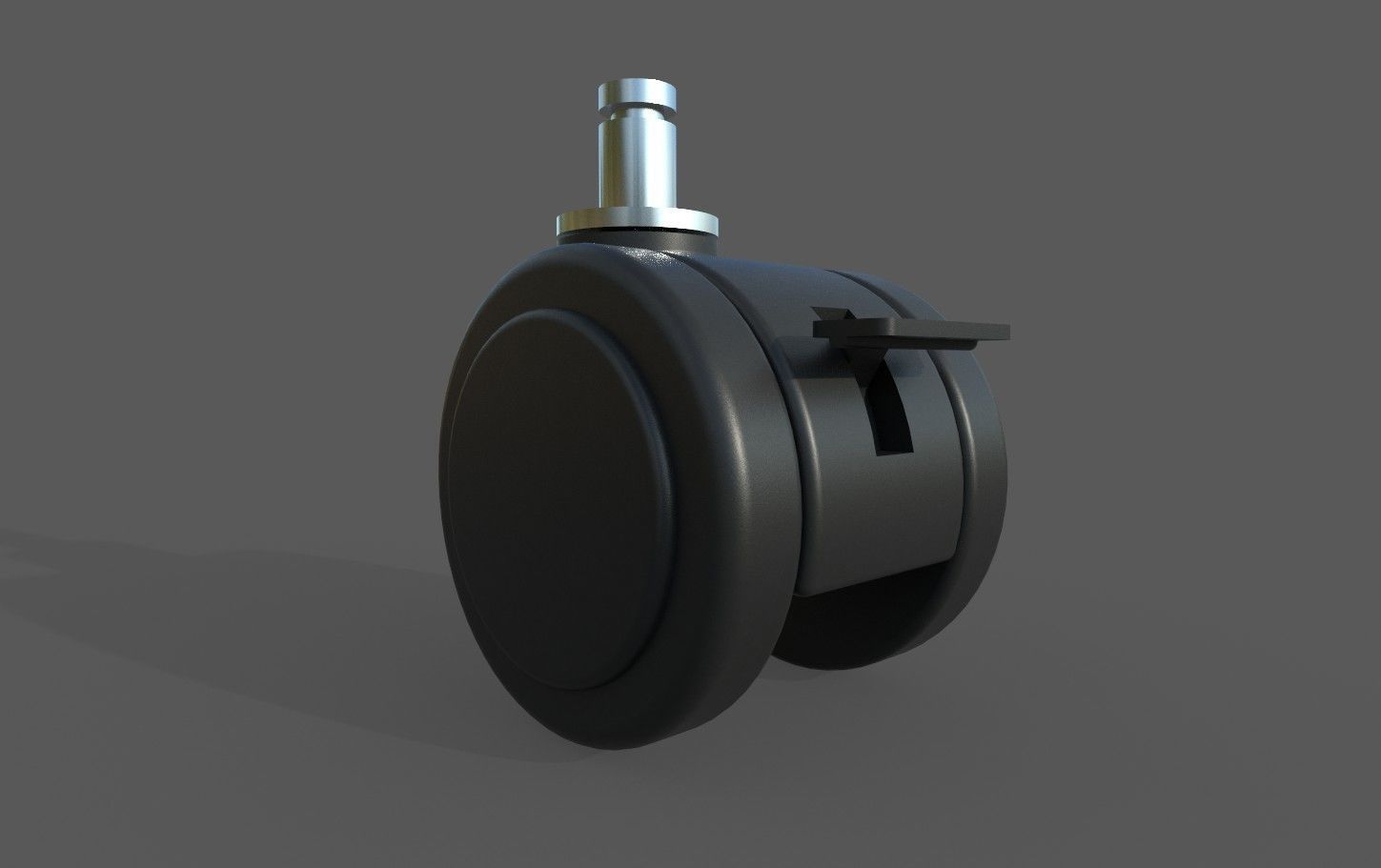 Caster Wheel MB Low-poly 3D model_28