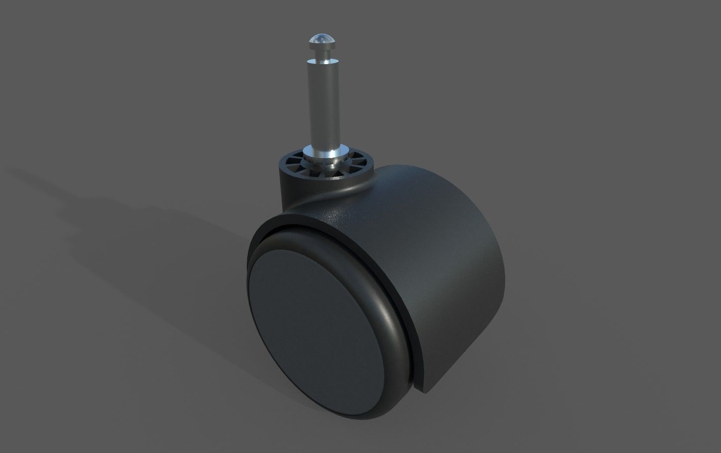 Caster Wheel MC Low-poly 3D model_8