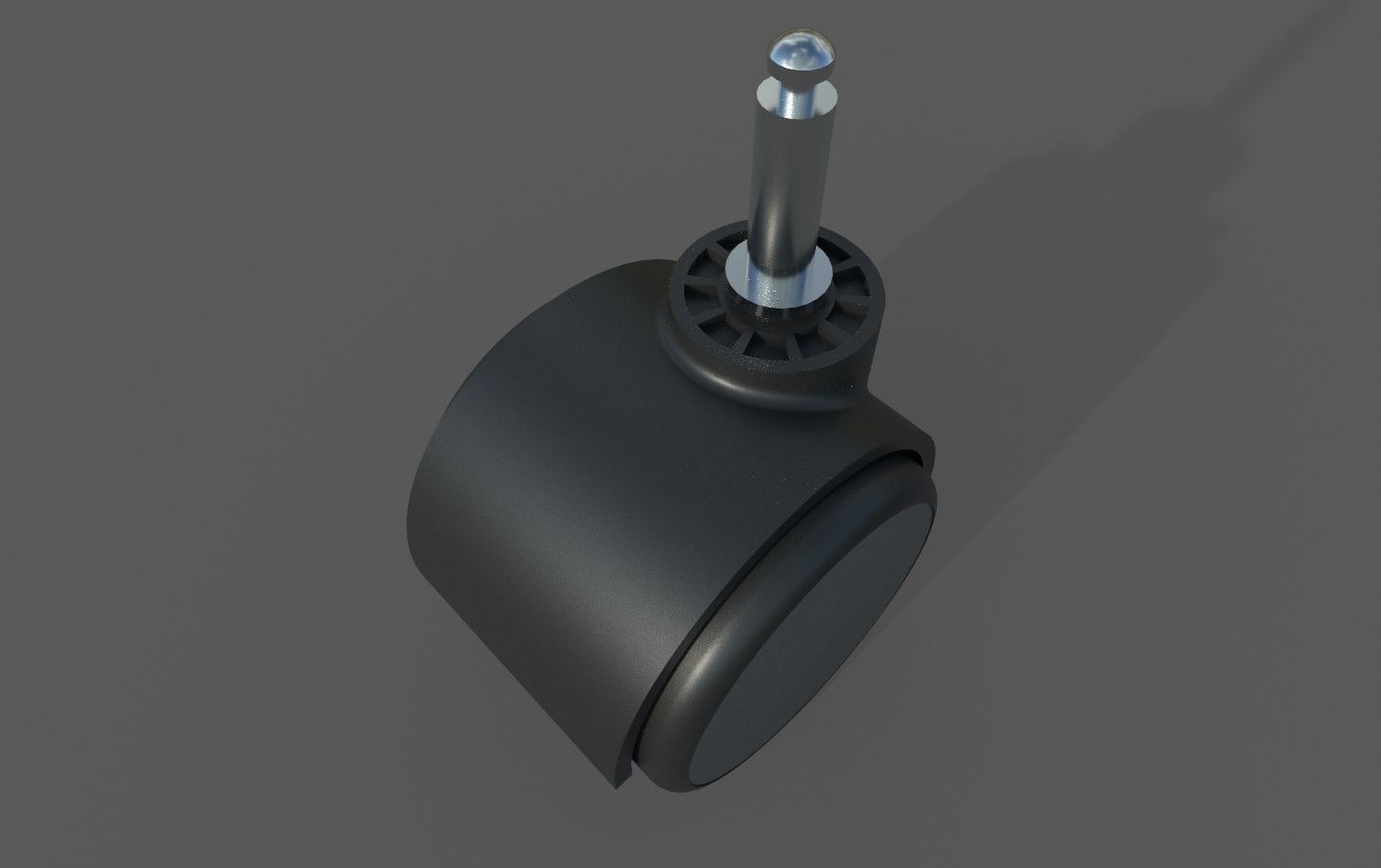 Caster Wheel MC Low-poly 3D model_12