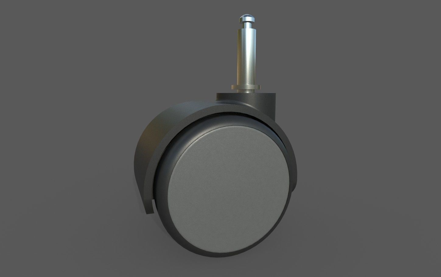 Caster Wheel MC Low-poly 3D model_4