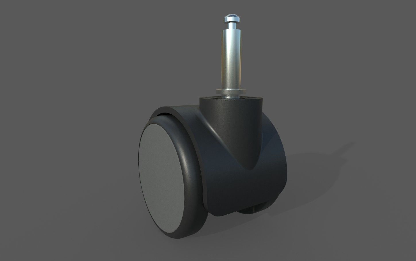 Caster Wheel MC Low-poly 3D model_5