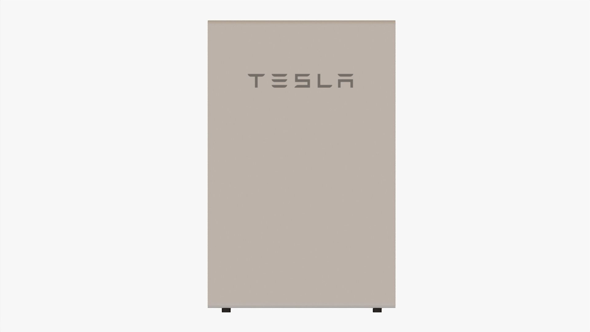 Tesla powerwall 3D model_3