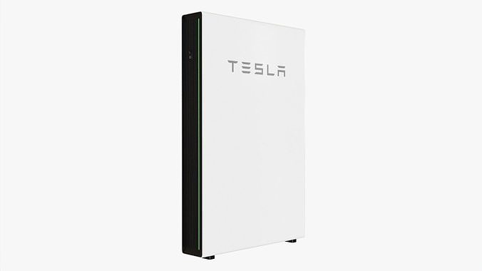 Tesla powerwall 3D model