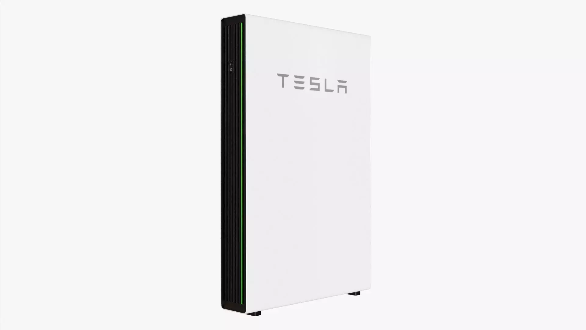 Tesla powerwall 3D model_0