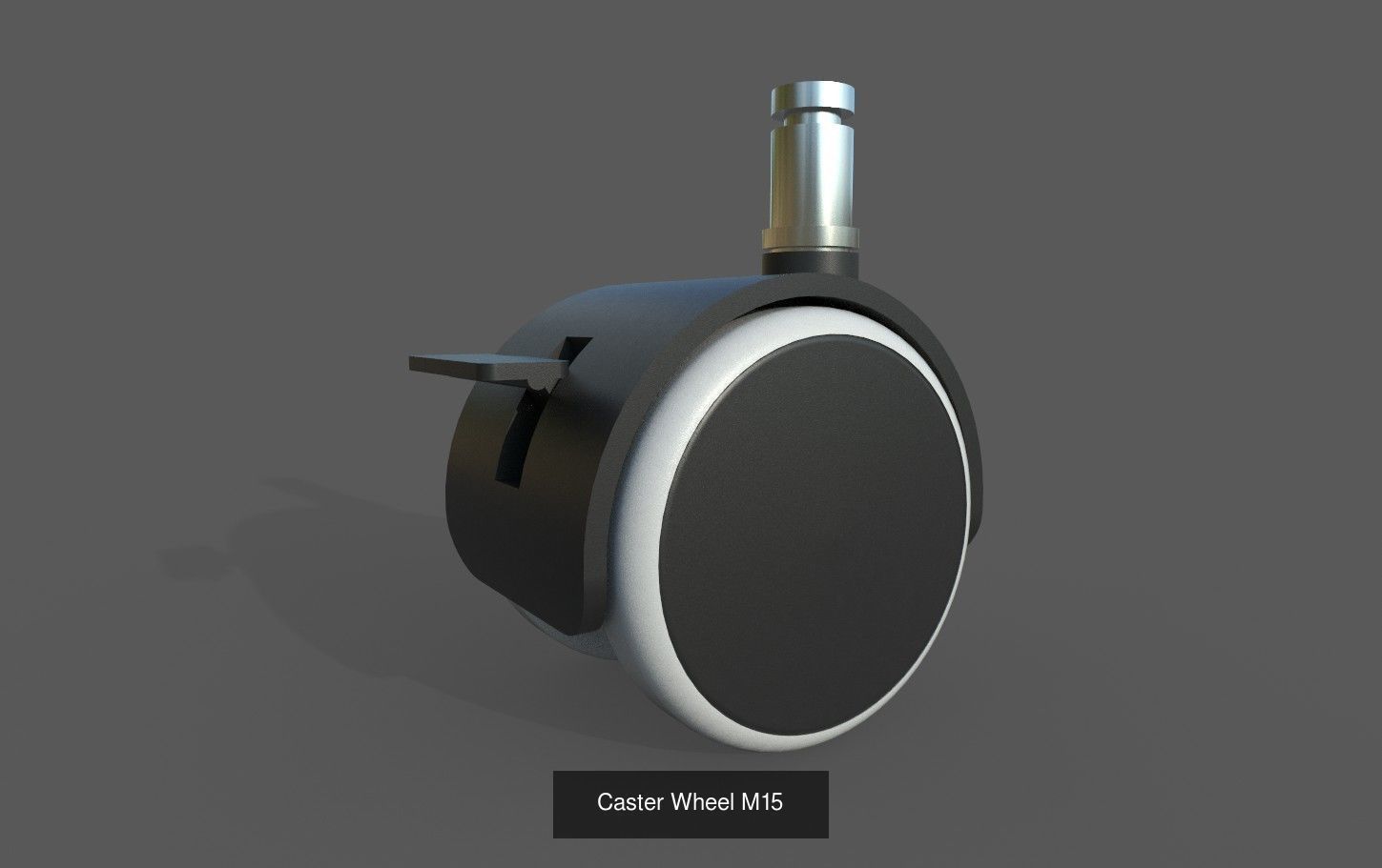 Caster Wheel  Collection 1 -  12 Models _7