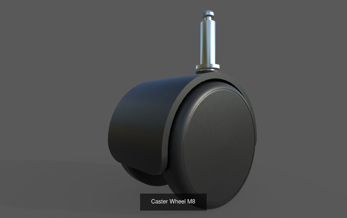 Caster Wheel  Collection 1 -  12 Models _4