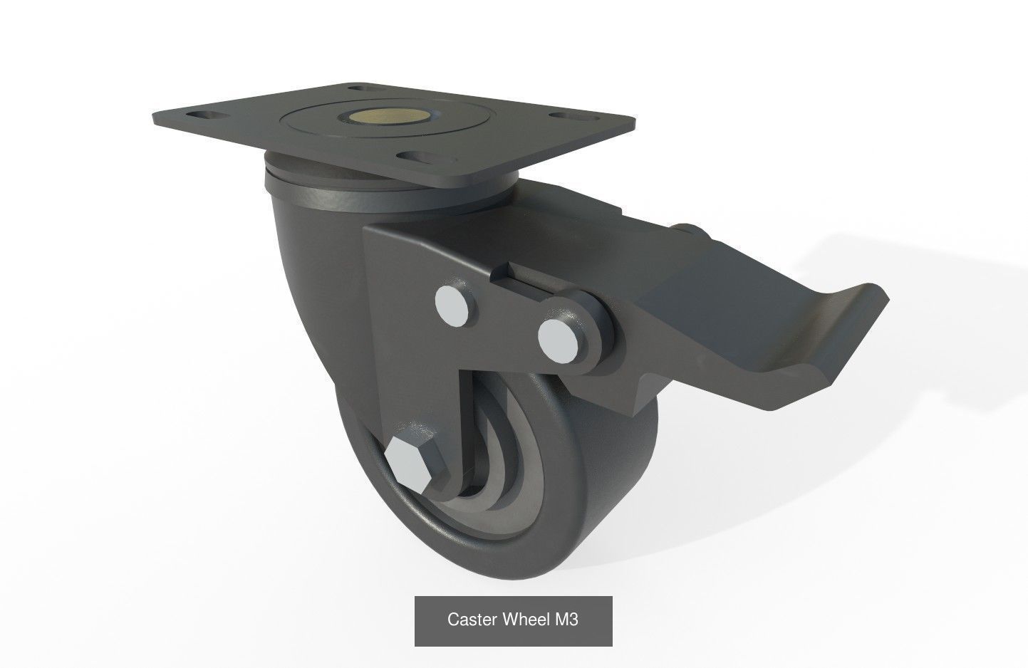 Caster Wheel  Collection 1 -  12 Models _1