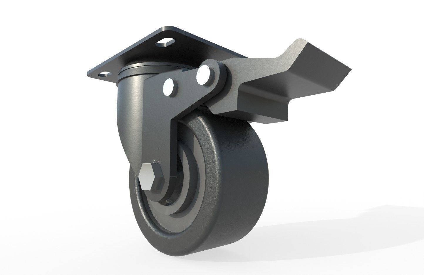 Caster Wheel  Collection 1 -  12 Models _17