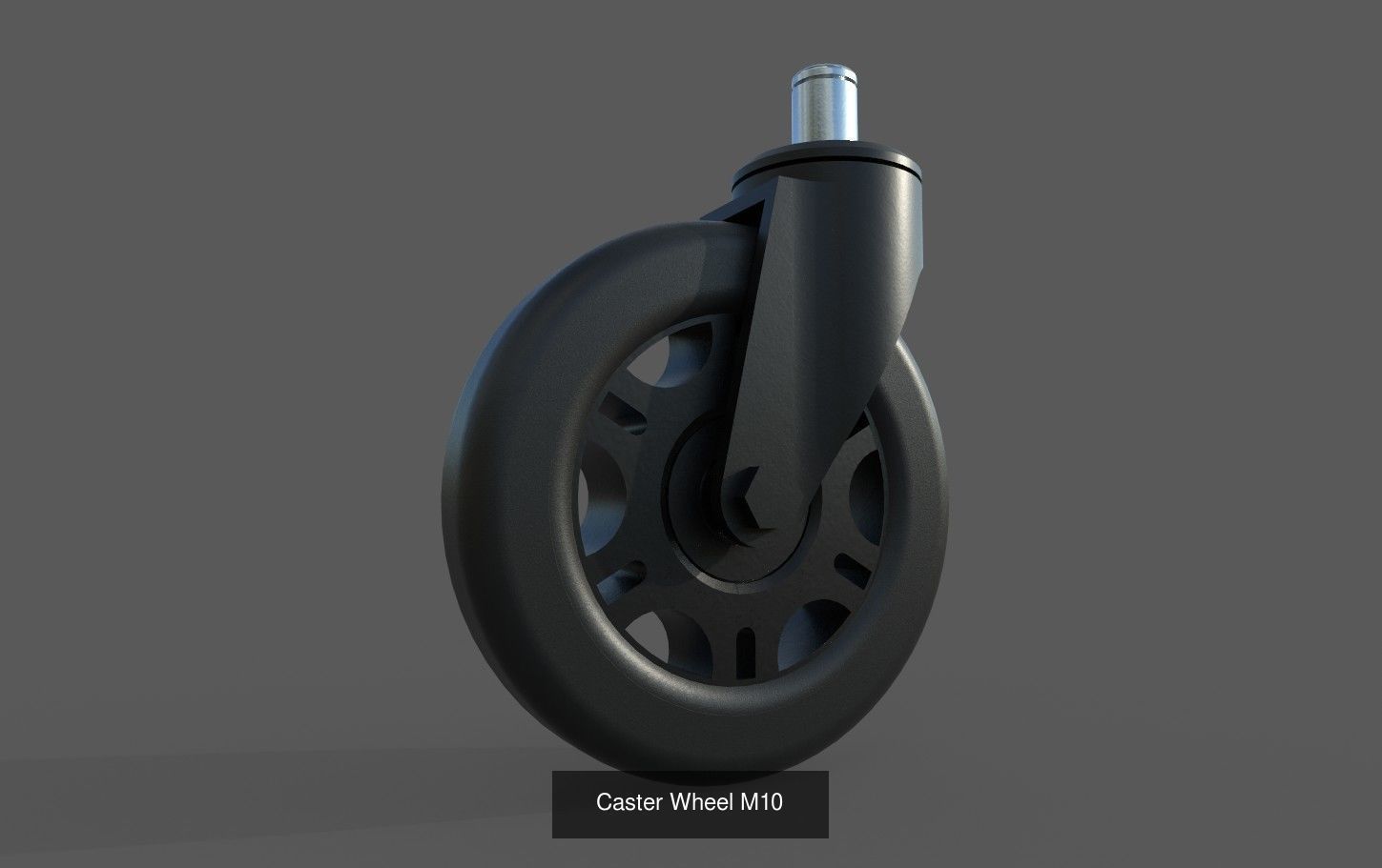 Caster Wheel  Collection 1 -  12 Models _5