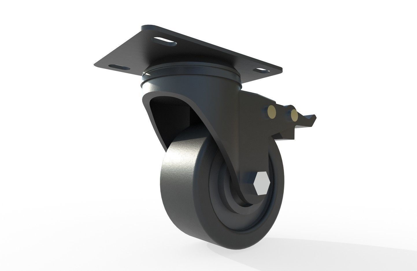 Caster Wheel  Collection 1 -  12 Models _14