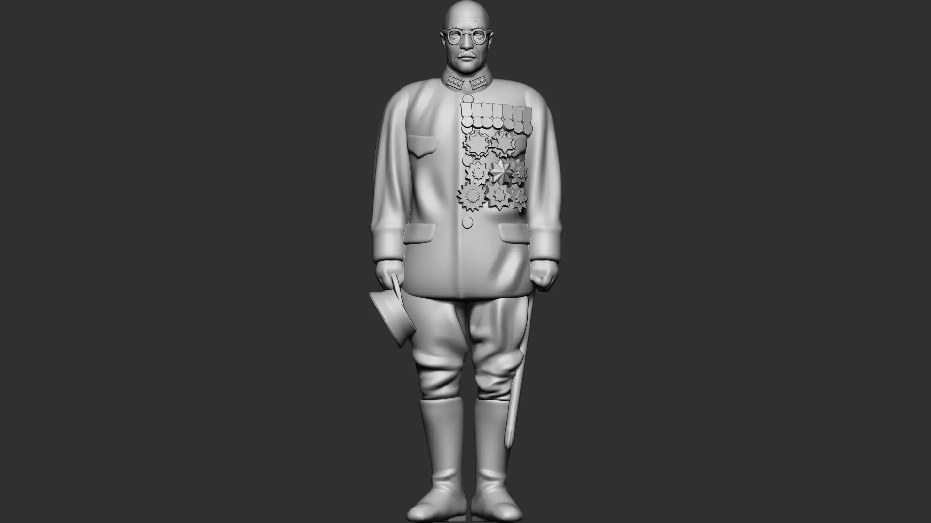 Tojo Hideki - 3D Print Model 3D print model