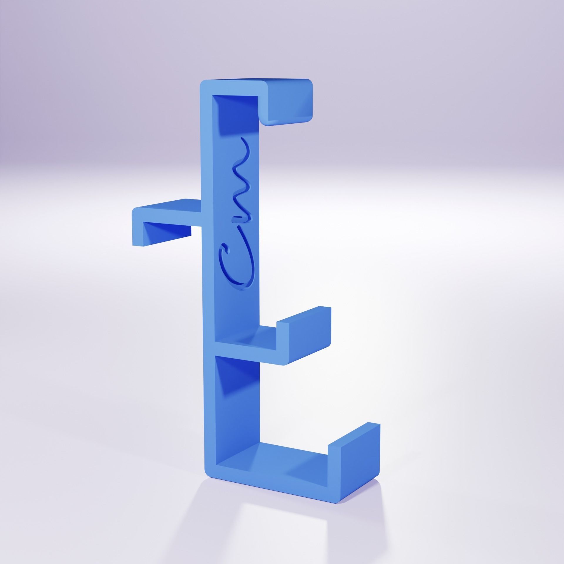 MultiStand Phone-Headsets 3D print model_2