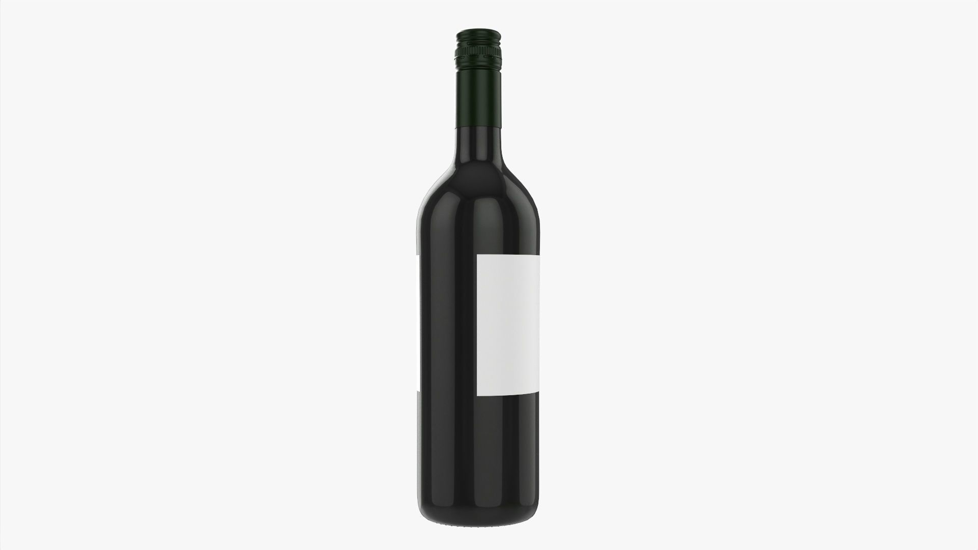 Wine bottle 1L mockup 19 3D model_1
