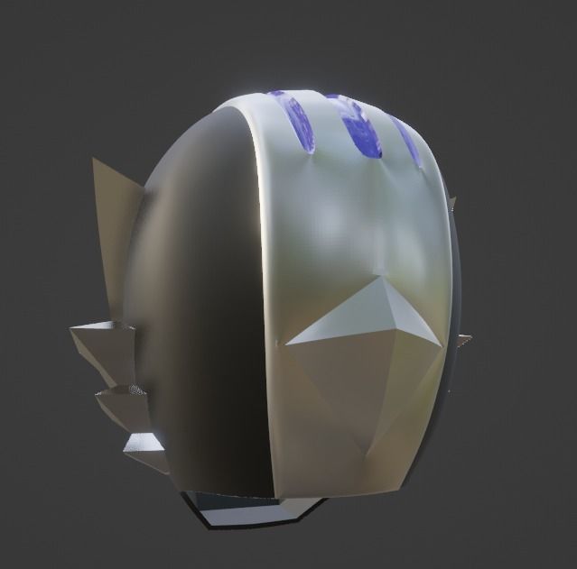 Kamen Rider Tiger Ryuki 3D printable helmet for cosplay 3D print model_3