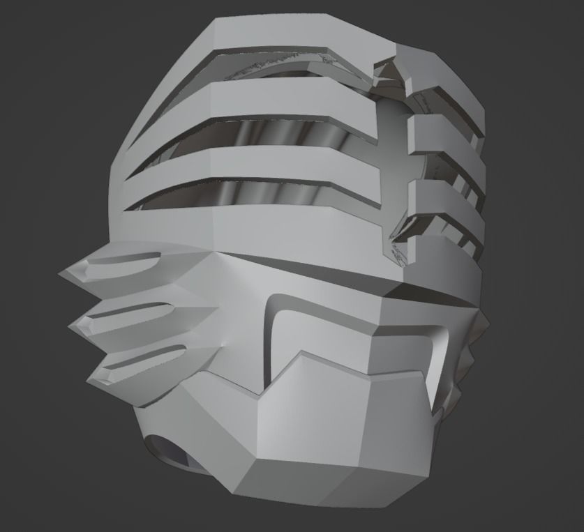 Kamen Rider Tiger Ryuki 3D printable helmet for cosplay 3D print model_11