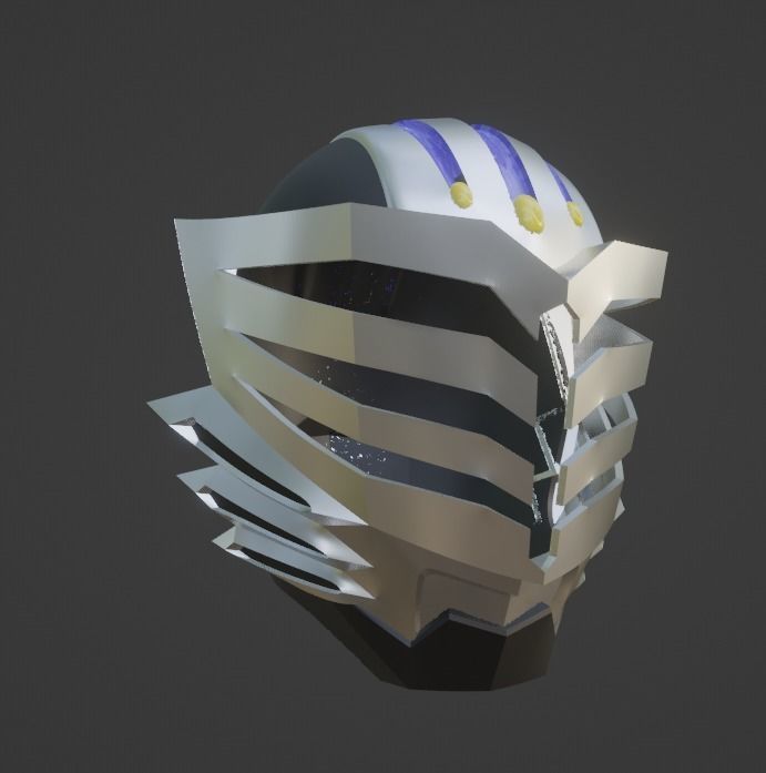 Kamen Rider Tiger Ryuki 3D printable helmet for cosplay 3D print model_2