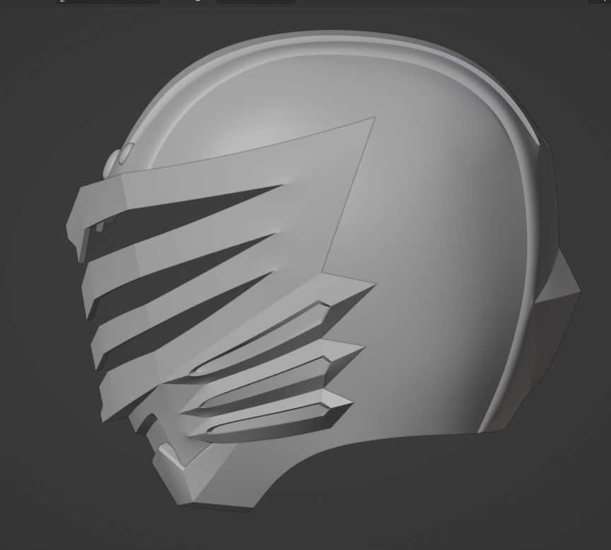 Kamen Rider Tiger Ryuki 3D printable helmet for cosplay 3D print model_12