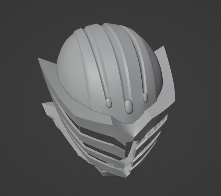 Kamen Rider Tiger Ryuki 3D printable helmet for cosplay 3D print model_9