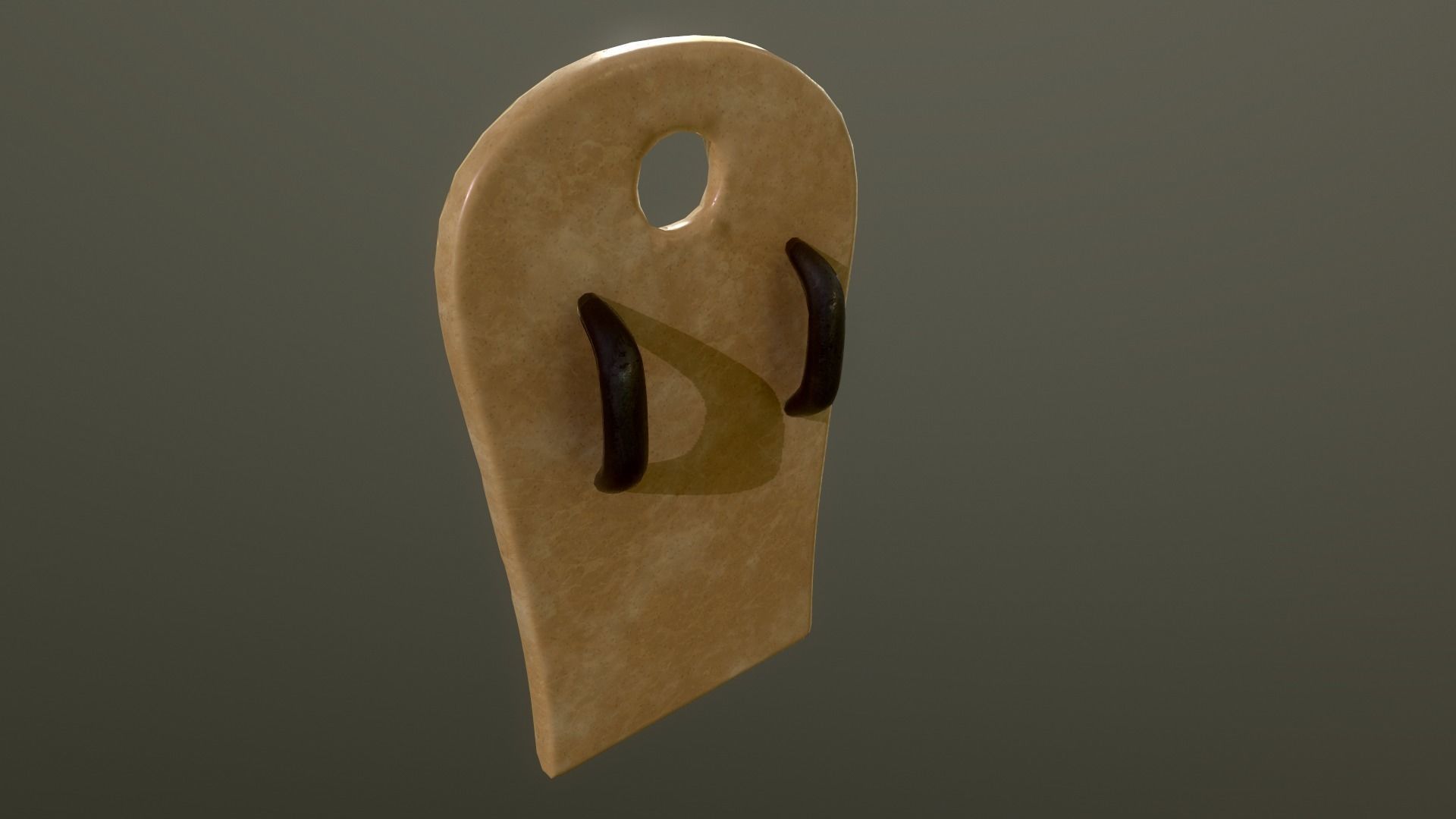 Egyptian soldier Low-poly 3D model_19