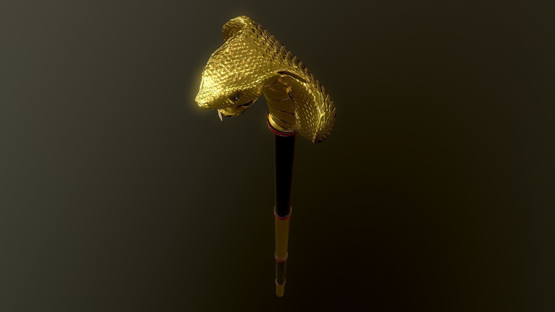 Egyptian soldier Low-poly 3D model_28