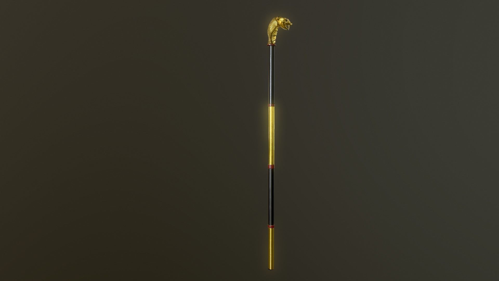 Egyptian soldier Low-poly 3D model_21