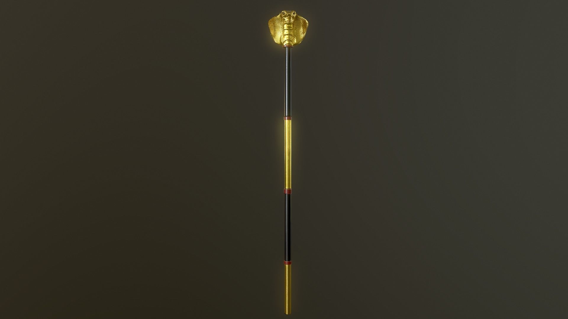 Egyptian soldier Low-poly 3D model_17