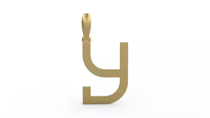 Initial Letters Pendant Bhofila Y
