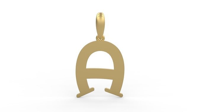 Initial Letters Pendant Bodihel A 3D print model