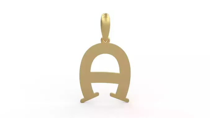 Initial Letters Pendant Bodihel A