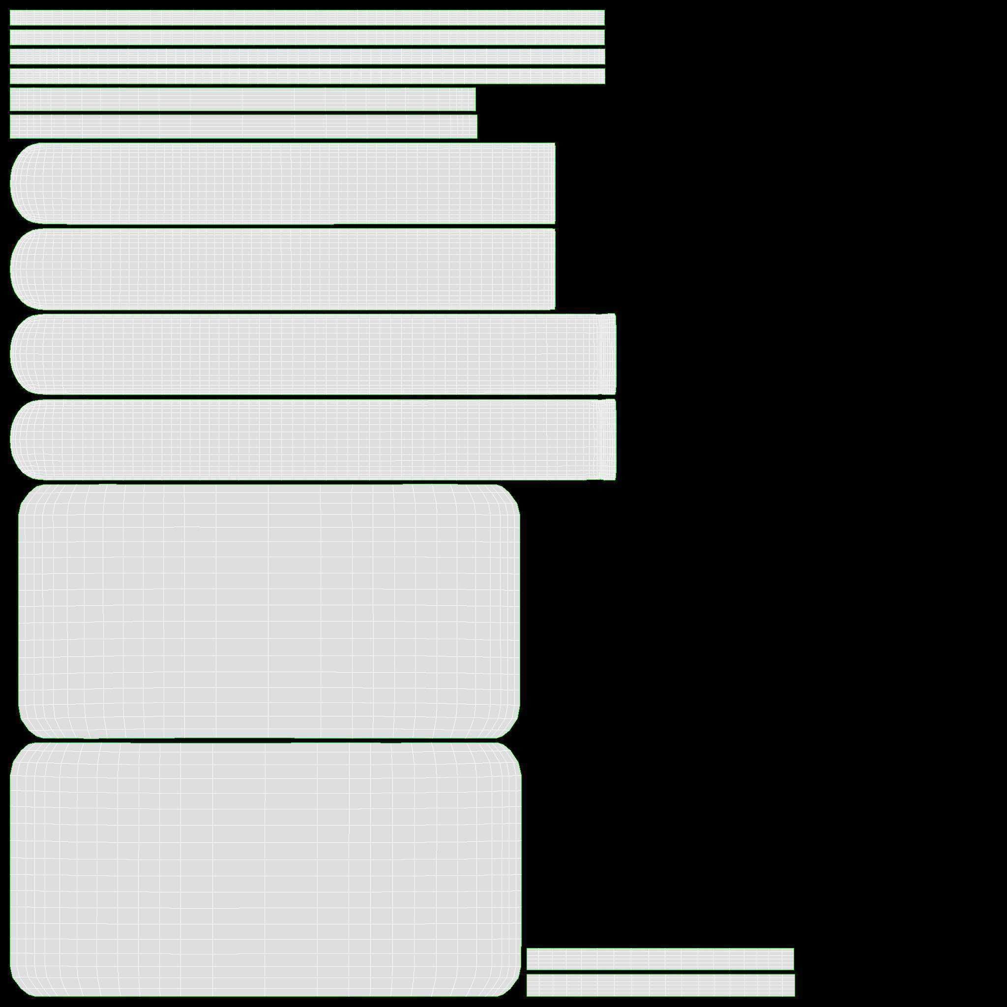 Marching Tom Set with Carrier 3D model_22