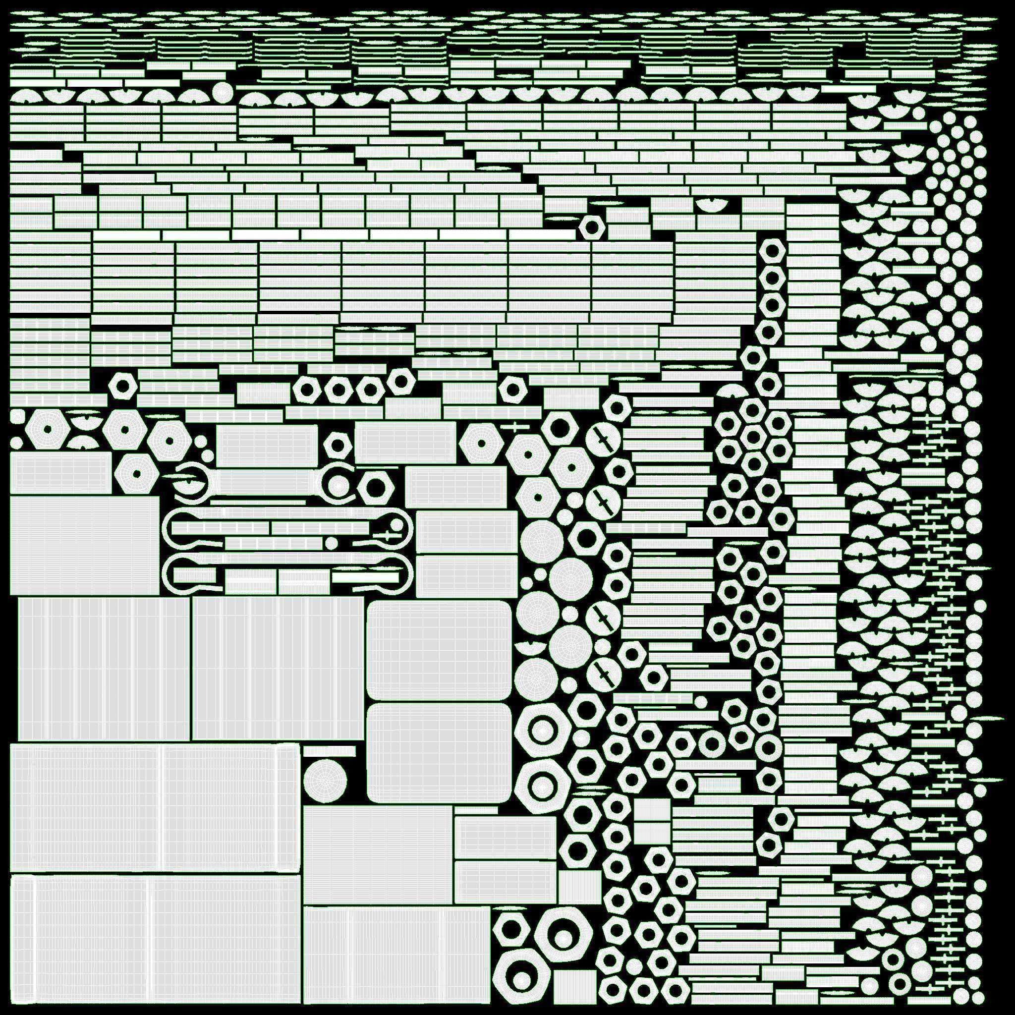 Marching Tom Set with Carrier 3D model_23