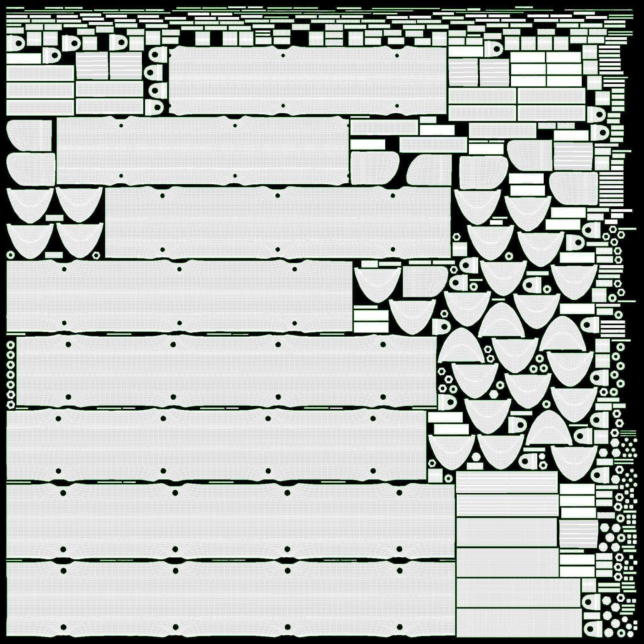 Marching Tom Set with Carrier 3D model_17