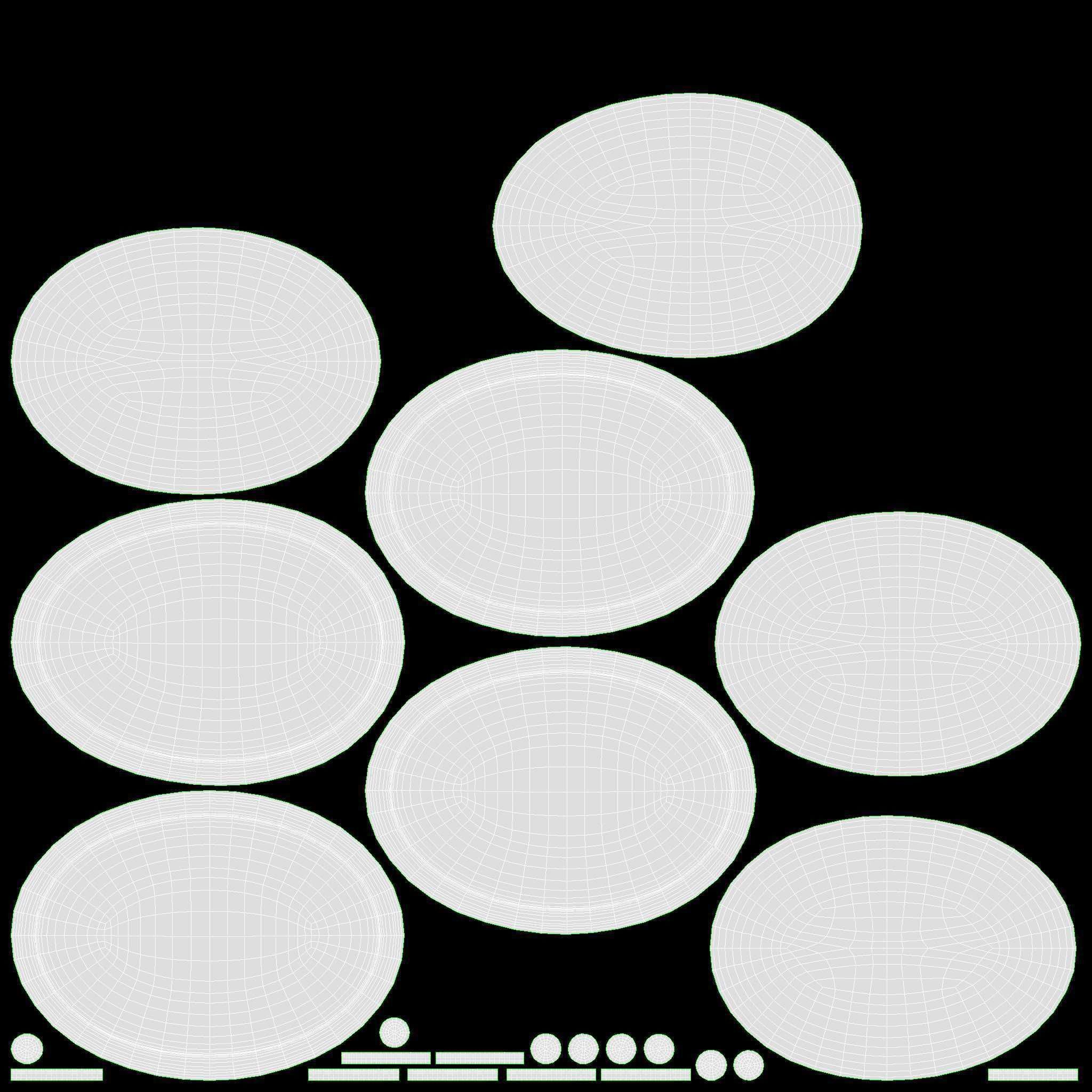 Marching Tom Set with Carrier 3D model_21